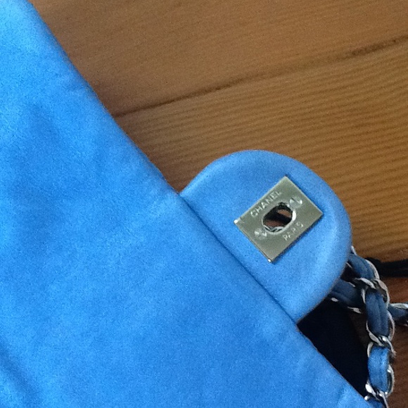 Rare Chanel washed lamb skin 2.55 single flap handbag - Picture 8 of 12